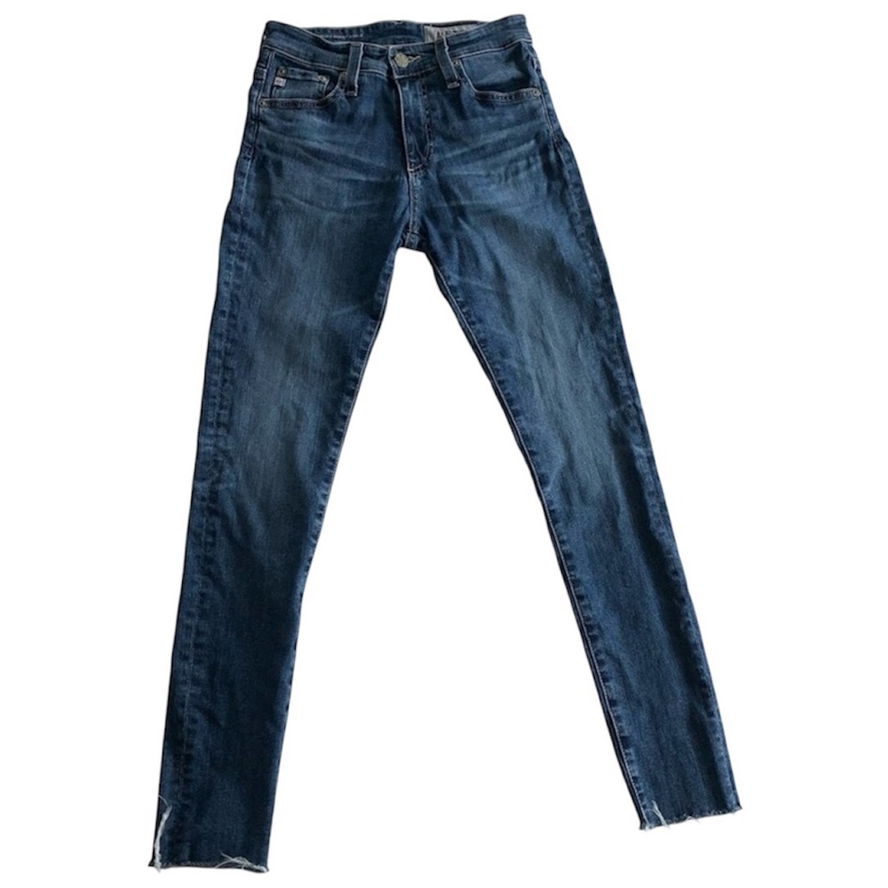 AG Adriano Goldschmied Jeans AG-ED Denim The Farrah High Rise Skinny Ankle Sz 24